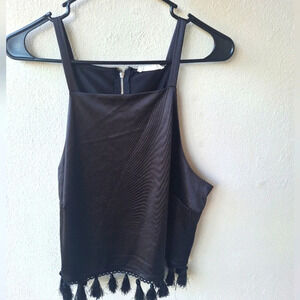 Lucid Pink Women's top black color Size S